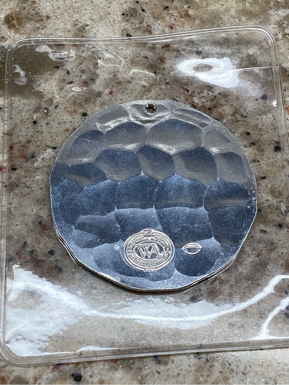 Wendall August Pewter Amish Barn Ornament